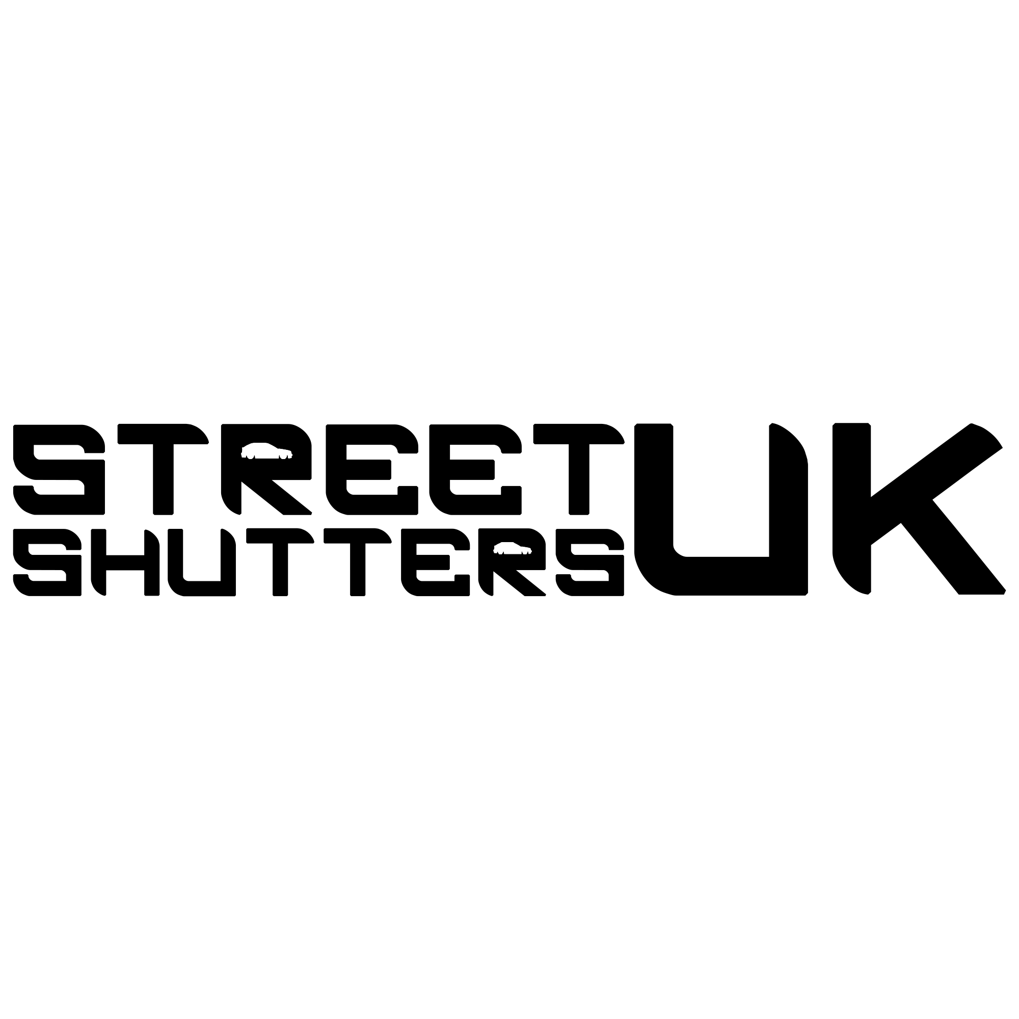 streetshutters Stickers